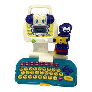 Vtech Kids Toy Alphabert & Sprocket Ready to Read Laptop Learning Game Robot Vtg